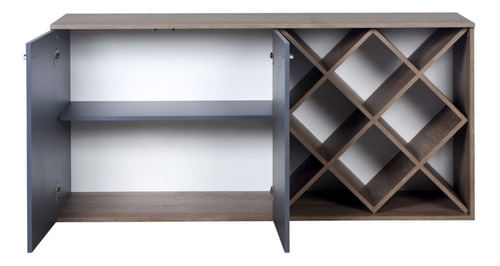 Rack-Mesa-Para-Tv-Bahiut-Comoda-Bar-2-Puertas---Bodeguero--Color-Nebrasca-Gris--Gris-Sombra