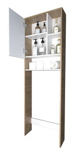 Mueble-Organizador-Sobre-Inodoro-Moderno-P--Baño-Botiquin----Olmo-Finlandes-con-Everest