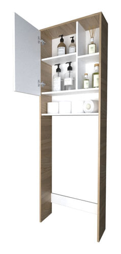 Mueble-Organizador-Sobre-Inodoro-Moderno-P--Baño-Botiquin----Olmo-Finlandes-con-Everest