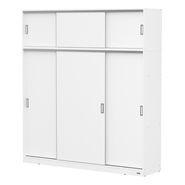 Combo De Placard + Baulera 2,20 Mtrs. Con Puertas Corredizas