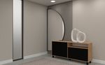 Vajillero-Doors-4-Puertas-Mosconi-Nebraska-170-X-40-X-77-Cm-Color-Nebraska-Natural---Negro