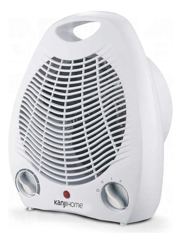 Caloventor-Kanji-Home-Blanco-De-2000w-Con---Termostato-Blanco