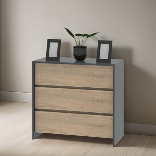 Comoda-Chifonier-Cajonera-Dormitorio-3-Caj-Moderno-Melamina-Grigio-Bardolino