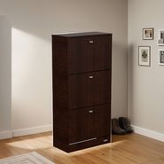 Mueble Zapatero Organizador De Calzado De 3 Puertas Melamina