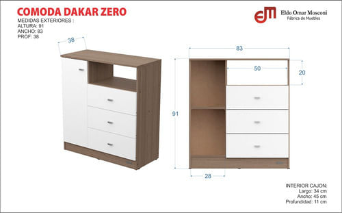 Comoda-Mosconi-Dakar-Zero-3-Cajones-1-Puerta-Color-Blanco