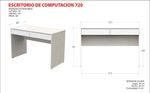 Escritorio-Mesa-Para-Pc-Melamina-2-Cajones-Hogar---Oficina-Tabaco