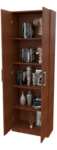 Biblioteca-Estanteria-Mueble-Multifuncion-Con-Puertas-060-M-Tabaco---81053