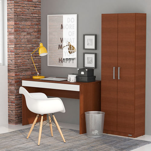 Biblioteca-Estanteria-Mueble-Multifuncion-Con-Puertas-060-M-Tabaco---81053