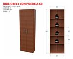 Biblioteca-Estanteria-Mueble-Multifuncion-Con-Puertas-060-M-Tabaco---81053