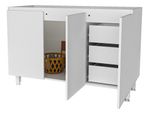 Mueble-Bajo-Mesada-120-Cm-Moderna-Cocina-3-Ptas-Melamina-----BLANCO-LACA