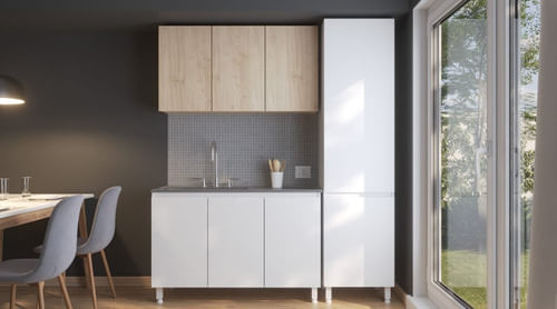 Mueble-Bajo-Mesada-120-Cm-Moderna-Cocina-3-Ptas-Melamina-----BLANCO-LACA