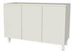 Mueble-Bajo-Mesada-120-Cm-Moderna-Cocina-3-Ptas-Melamina-----BLANCO-LACA