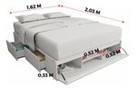 Table-s-6443-Baul-2-1-2-Plazas-Cama-Cajonera-Con-Zapatero-Sommier-200-X-160-Queen-Everest
