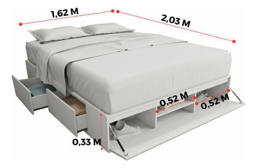 Table-s-6443-Baul-2-1-2-Plazas-Cama-Cajonera-Con-Zapatero-Sommier-200-X-160-Queen-Everest