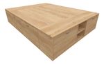 Cama-Box-Plataforma-2plazas-4caj-Baulera-Zapatero-140x190---MENDRABenethon-140