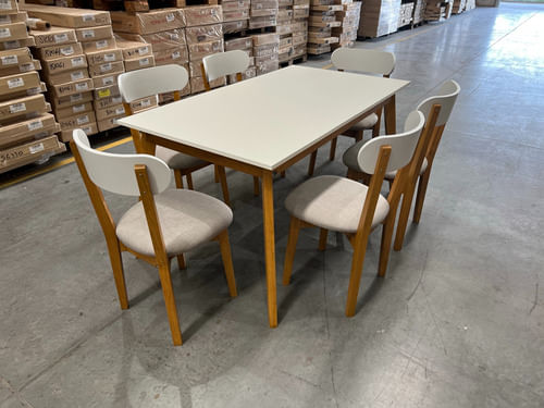 Mesa-De-Cocina-Comedor-150m-Nordica-Madera-Maciza-Laqueda-BlancoRoble