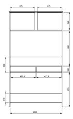 Escritorio-P--Pc-Mesa-De-Computacion-Alzada-Oficina-Hogar----GRIGIO-OSCURO-ROBLE-BARDOLINO