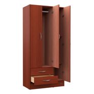 Placard 85 Cm Ropero 3 Ptas De Abrir 2 Caj Simil Laqueado ++