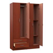 Placard 1,13 Ropero 4 Ptas De Abrir 2 Caj Simil Laqueado + +