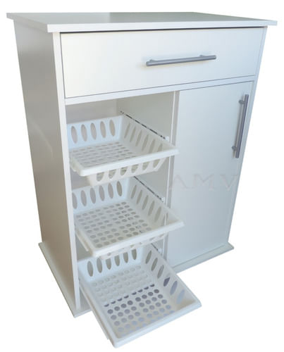 Mueble-Apoyo-Cocina-Con-Ruedas-Frutero-P--Microondas-------Blanco