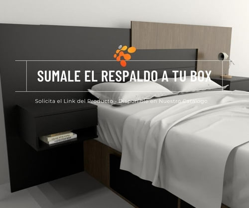 Box-De-Cama-Con-Cajonera---Zapatero-Organizador-Base-Somier-Nogal-con-negro