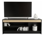 Rack-Mesa-P--Led-Tv---Mueble-De-Apoyo-Organizador-Guardado---Negro-Con-Olmo-Finlades
