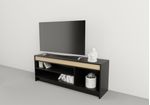 Rack-Mesa-P--Led-Tv---Mueble-De-Apoyo-Organizador-Guardado---Negro-Con-Olmo-Finlades