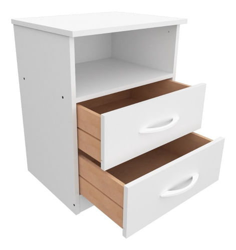 Mesa-De-Luz-Moderna-2-Caj-1-Estante-Simil-Laqueado-Blanca-Color-Blanco