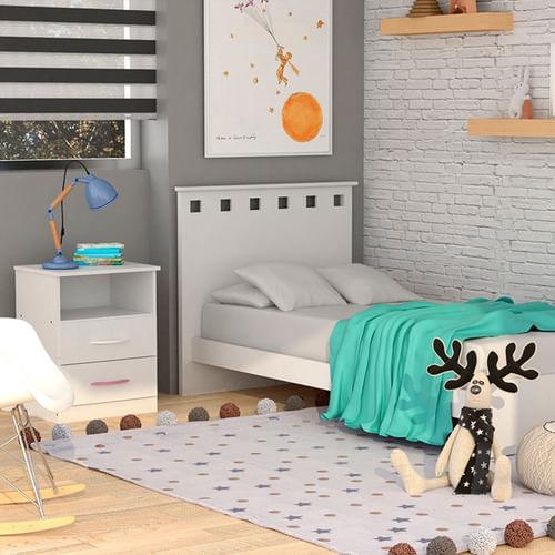 Mesa-De-Luz-Moderna-2-Caj-1-Estante-Simil-Laqueado-Blanca-Color-Blanco
