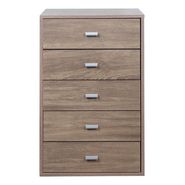 Chifonier Còmoda Cajonera Usos 5 Caj Habitacion+++ Color Moccha