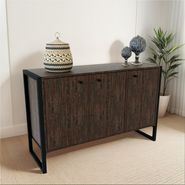 Comoda Estilo Industrial + Vajillero Bahiut Bar Mesa Led Tv
