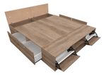 Cama-Box-Plataforma-2plazas-160x200-4caj-Baulera-Zapatero---GREIBOX-160