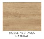 Biblioteca-Estanteria-Estilo-Industrial-Melamina---Hierro----Roble-Natural-con-Hierro-Negro