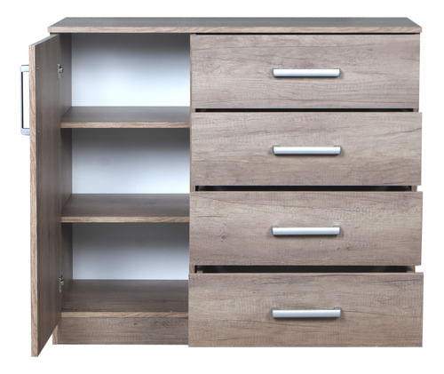 Comoda-Chifonier-Para-Dormitorio-Melamina-1pta-4caj-Nebraska-Gris