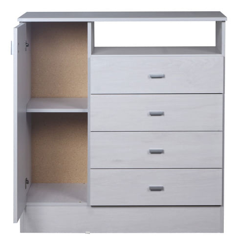 Comoda-P-dormitorio-Chifonier-1pta-4caj-Melamina-Nevada