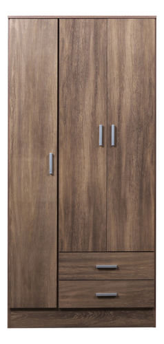 Placard-Ropero-Armario-Guardado-86-Cm-Tana-Plus-3-Ptas-Abrir-Color-Moccha