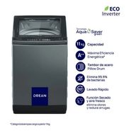 LAVARROPAS DREAN LPDR1165LG 11KG 700RPM INOX