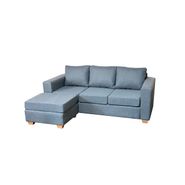 Esquinero Verona Mondo Divani 3 Cuerpos Gris Plata