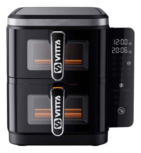 Freidora-De-Aire-Vitta-2200w-118l-Doble-Canasto-Digital-Color-Negro