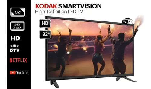 Smart-Tv-Kodak-Smartvision-32sv1000-Led-Hd-32-110v-240v