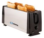 Tostadora-1400w-Metal-4-Panes-6-Niveles-Vitta-Color-Plateado