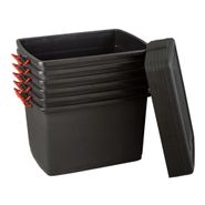 JUEGO DE 6 CONTENEDORES HEAVY BOX 95 LTS