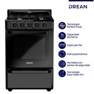 COCINA DREAN CD5602AN0 56 CM NEGRA
