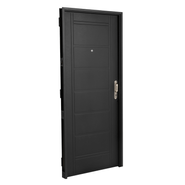 Puerta NEGRA 1110 IZQUIERDA Inyectada Con Manijon De Aluminio