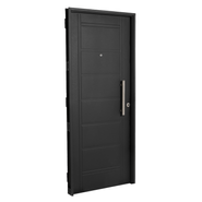 Puerta NEGRA 1310 IZQUIERDA Inyectada 80 x 200 Barral 40 Cm