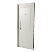 Puerta BLANCA 1310 DERECHA Inyectada 80 x 200 Barral 40 Cm