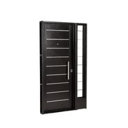 Puerta c/1 Portada Ciega Neg 10310 Izq Barral 40 D- negra- abre adentro hacia izquierda