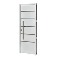 Puerta BLANCA 12410 DERECHA Ciega INYECTADA 70 x 200 Barral de 75 cm