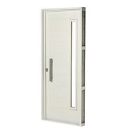 Puerta Bla 13340 DER Barral 40cm con Postigo Lat Interno A- blanca- abre adentro hacia derecha