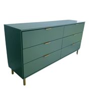 COMODA DITALIA DM-243 6 CAJONES VERDE